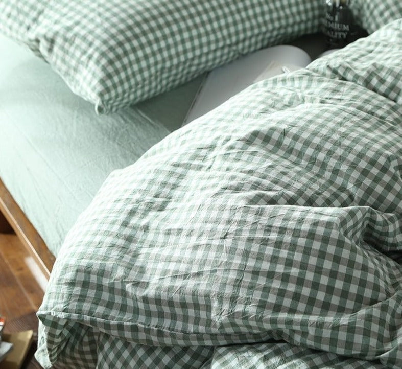 Checkered Bed Sheets